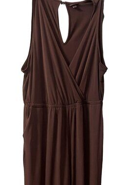 Torrid Studio Knit Surplice Tie Back Jumpsuit